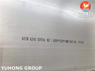 مقاومة عالية ASTM A240 TP904L 1.4539 N08904 لوحة الفولاذ المقاوم للصدأ