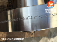 ASTM B564 Inconel 625 ، UNS N06625 ، DIN 2.4856 فليانج RTJ من الفولاذ اللاصق بالنيكل