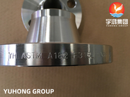 ASTM A182 F316L ، UNS S31603 الرقبة الحامدة من الفولاذ المقاوم للصدأ الوجه المرفوع للشريحة المقلدة B16.5