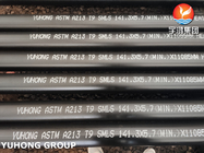 ASTM A213 T9 أنابيب بلا خيوط من الفولاذ اللاصق للنفط والبتروكيماويات