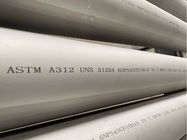 ASTM A312 S31254 مواسير الفولاذ المقاوم للصدأ المزدوجة للاستخدام في الخارج