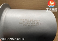 ASTM B366 UNS N10675 Lap Joint Stub End ، تركيبات اللحام التناكبي ، وصلات الأنابيب الفولاذية Hastelloy B-3 ASME B16.9