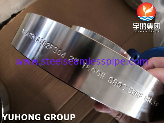 سوك اللحام الصلب الشفاه SW / SO RF / WN RF شفة SCH80 1/2 "NB - 24" NB