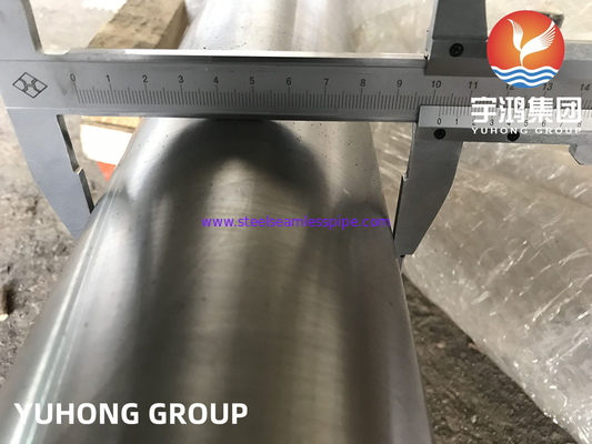 سبيكة النيكل ASTM B729 N08020 سبيكة 20 أنابيب بلا خيوط للبتروكيمياء