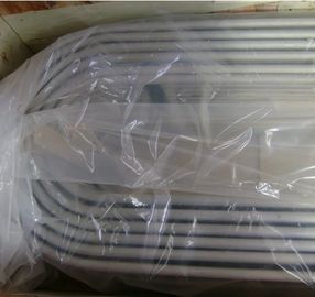 أنبوب مبادلة الحرارة ، نوع U bend ، أنبوب مبادلة الحرارة من الفولاذ المقاوم للصدأ ASTM 213 ، ASME SA213 ، ASTM A789 ، ASME SA789