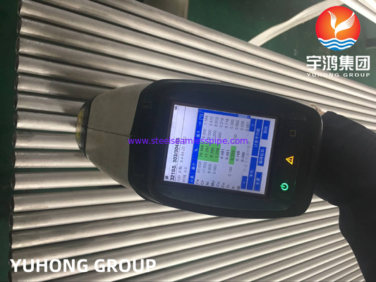 أنابيب بلا مسام من الفولاذ المقاوم للصدأ ASTM A213 ASME SA213 TP304/304L ، TP316L ، TP310S ، TP316Ti ، TP321/321H ، TP347 ، TP317