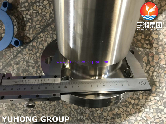 الفولاذ المقاوم للصدأ الحلق الطويل WNRF FLANGE،A182 F321 B16.5 CLASS 300