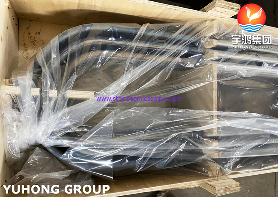 أنابيب الفولاذ المزدوج u bend sA789 s32205 S31803 ضمان المعالجة الحرارية