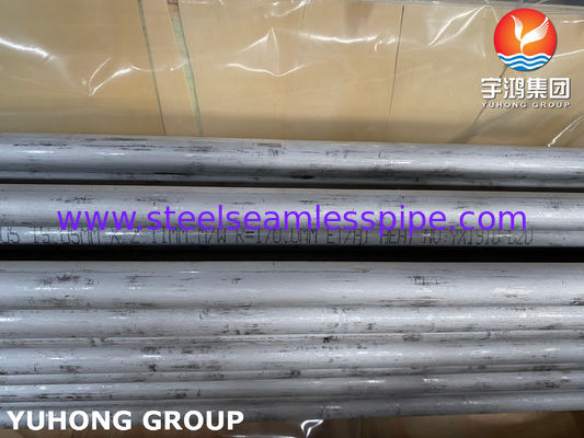 ASME SA789 SAF2205 / UNS S32205 الأنبوب المزدوج من الفولاذ U Bend Tube المبادل الحراري