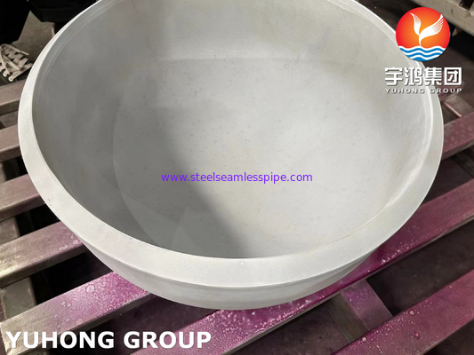 ASME SA403 WP304-S غطاء الفولاذ المقاوم للصدأ حجم كبير 40 بوصة