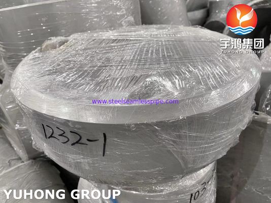 ASME SA403 WP304-S غطاء الفولاذ المقاوم للصدأ حجم كبير 40 بوصة