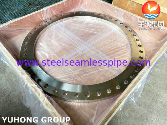 ASTM A240 SS904L الصفيحة المصنوعة من الشريط المنزلق مع الوجه المسطح AWWA C207 والأبعاد المخصصة