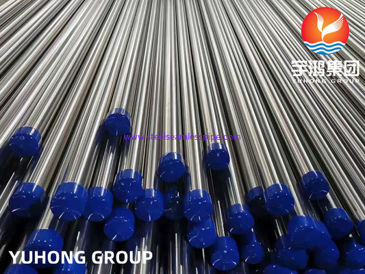 ASTM A213/A269 TP316/316L 1.4401/1.4404 الأنبوب المتسخ الساطع من الفولاذ المقاوم للصدأ