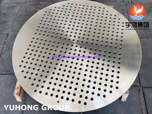 ASTM A182 F316L الفولاذ المقاوم للصدأ أنبوب مبادل حراري جزء