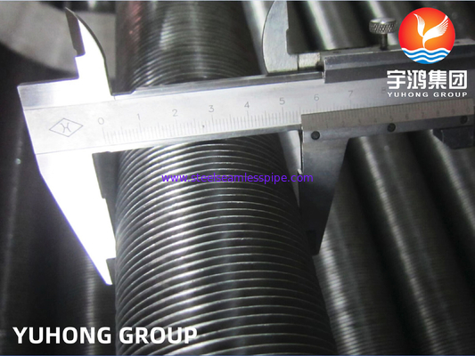 ASTM A179 أنبوب من النوع L مع ذيل الألومنيوم لبرودة الهواء
