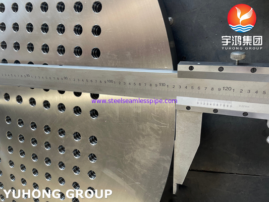 ASTM A182 F316 صفيحة أنابيب من الفولاذ المقاوم للصدأ ذات القطر الكبير