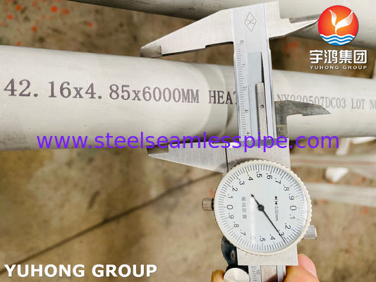أنبوب فولاذي مقاوم للصدأ ASTM A312 TP316L غير ملحوم، مشكل على البارد بشدة لمقاومة التآكل الكلوريدي والاستخدام في درجات حرارة تحت الصفر