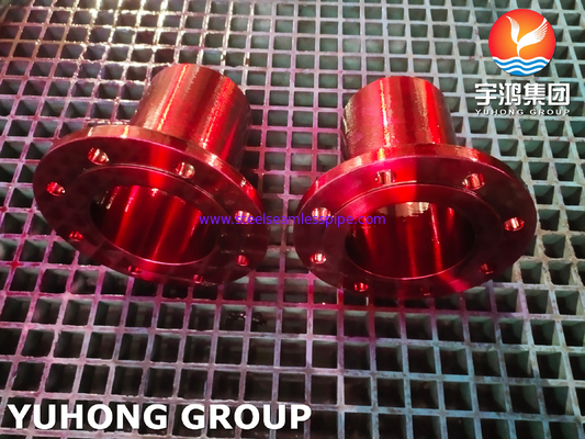 Incoloy Steel Astm B564 N08811 CL900 شفة طويلة برقبة ملحومة