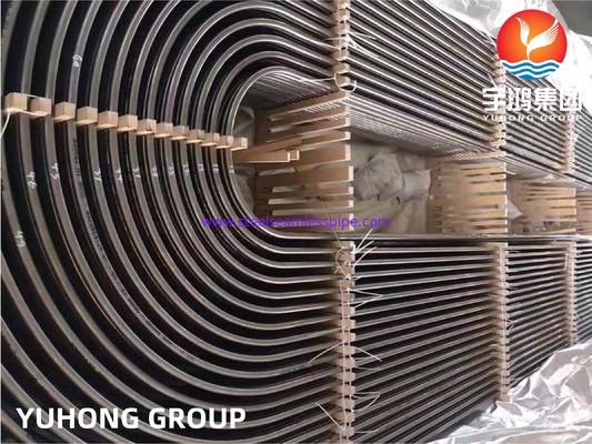 ASTM A179 / ASME SA179 أنبوب يو بيند غير ملحوم من الصلب الكربوني ، تطبيق مبادل حراري