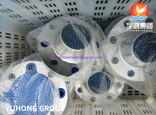 ASTM A182 F347 الفولاذ المقاوم للصدأ لحام رقبة فلنج ، RF / RTJ وجه للتطبيق في درجات الحرارة العالية