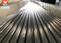 أنبوب ملحوم من الفولاذ المقاوم للصدأ ASTM A249 TP321 للغلاية / السخان / المبادل الحراري
