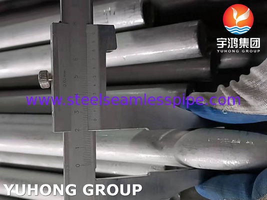 ASTM A213 TP317L الفولاذ المقاوم للصدأ U ثني أنبوب مبادل الحرارة أنبوب 100٪ ET