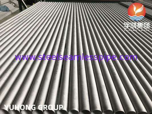 أنبوب من الفولاذ المقاوم للصدأ ASTM A269 TP304 غير ملحوم، مخلل وملدن لمبادل حراري مع اختبار PMI