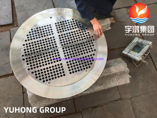 ASTM A182 F304 / 1.4301 قطعة مقايض الحرارة من أنابيب الفولاذ المقاوم للصدأ