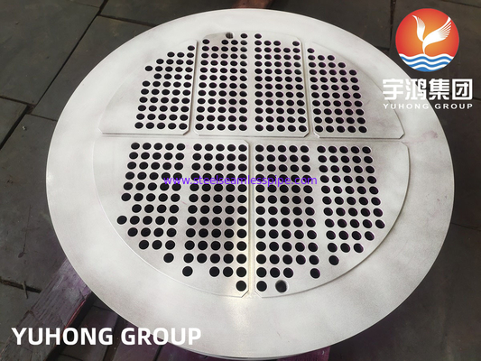 ASTM A182 F304 / 1.4301 قطعة مقايض الحرارة من أنابيب الفولاذ المقاوم للصدأ