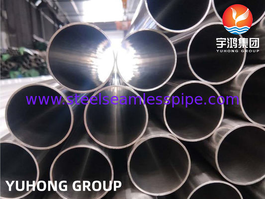 ASTM A270 TP304 الأنابيب الصحية الفولاذ المقاوم للصدأ بدون خيوط مع السطح الملمع ومقاومة للتآكل