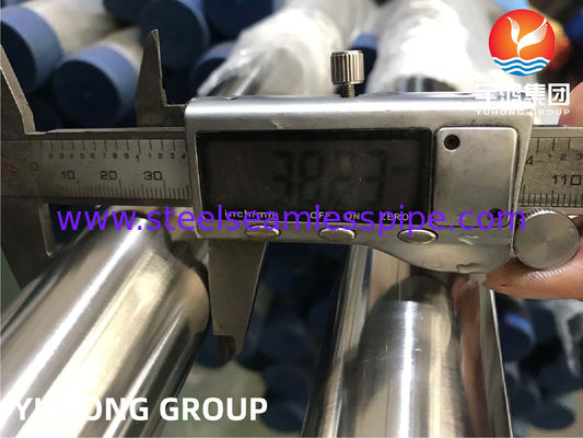 ASTM A270 TP304 الأنابيب الصحية الفولاذ المقاوم للصدأ بدون خيوط مع السطح الملمع ومقاومة للتآكل
