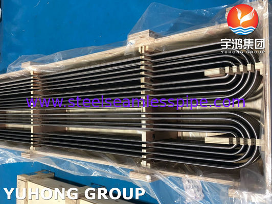 أنبوب من الفولاذ المقاوم للصدأ ASTM A270 TP316L الصحي غير الملحوم على شكل حرف U لصناعات الألبان والأغذية