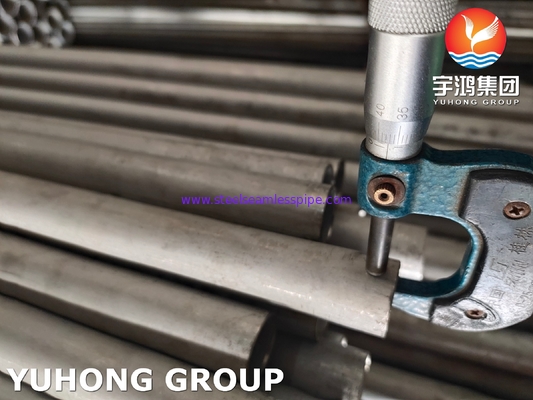 ASTM A789 S31803 / 2205 أنبوب مزدوج من الفولاذ المقاوم للصدأ للتطبيقات العامة
