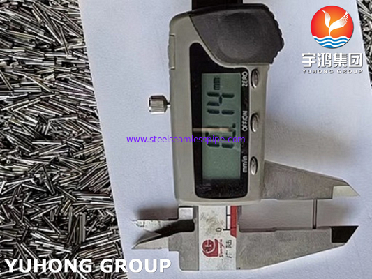 الصلب المقاوم للصدأ 304 / 316L أنبوب الإبرة الشعرية الأنابيب الصغيرة للأجهزة الطبية