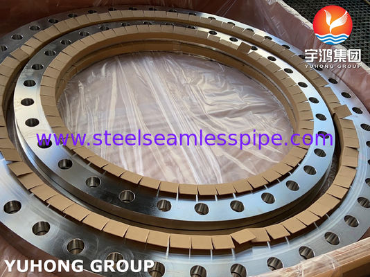 فلانش من سبائك ASTM A240 904L / UNS N08904 من نوع حلقة AWWA C207 لخدمة أعمال المياه