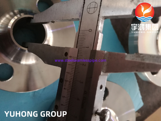 ASTM B462 UNS N10276 / Hastelloy C276 فليانج الرقبة الحامدة سبائك النيكل WNRF فليانج