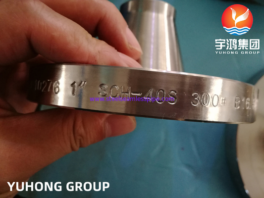 ASTM B462 UNS N10276 / Hastelloy C276 فليانج الرقبة الحامدة سبائك النيكل WNRF فليانج