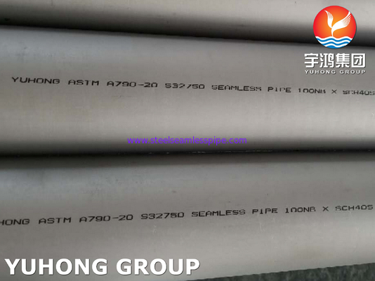 سوبر دوبلكس الفولاذ المقاوم للصدأ الأنابيب ASTM A928 / ASTM A790 UNS S32750 ( 2507)