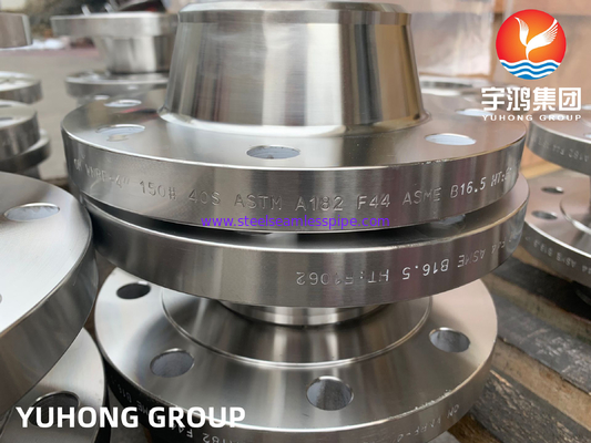 ASTM A182 F44 / سبيكة 254 SMO / UNS S31254 فليانج رقبة الصلب المقاوم للصدأ