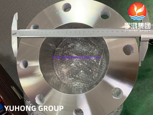 ASTM A182 F44 / سبيكة 254 SMO / UNS S31254 فليانج رقبة الصلب المقاوم للصدأ