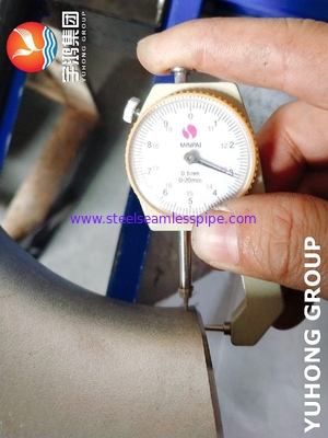 كوع ASTM A815 S31803-S مزدوج فولاذي B16.9 لمنصة Offshoren