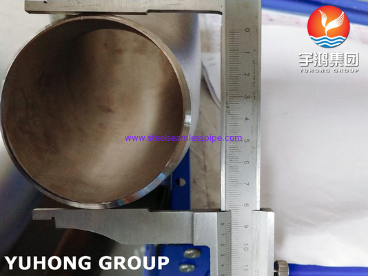 كوع ASTM A815 S31803-S مزدوج فولاذي B16.9 لمنصة Offshoren