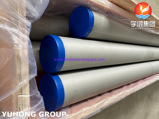 ASTM A790 UNS S32750 （2507، 1.4410) ، أنابيب سوبر دوبلكس من الفولاذ المقاوم للصدأ ، PREN&gt; 40