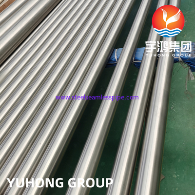 ASTM B861 GR2 (R50400، 3.7035) أنابيب بلا خيوط مصقولة من سبيكة التيتانيوم