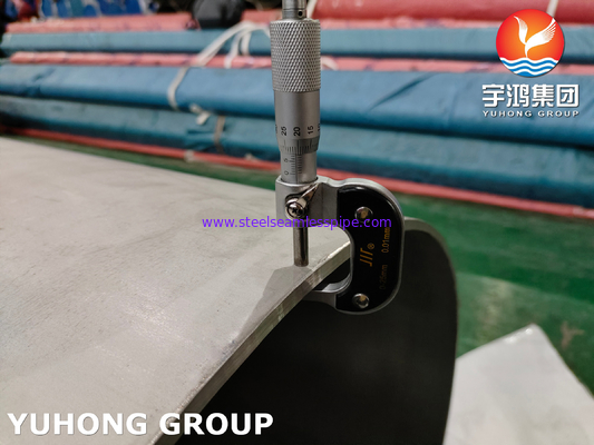 ASME SA312 TP317L 1.4438 أنابيب لحام لخدمة درجة حرارة عالية
