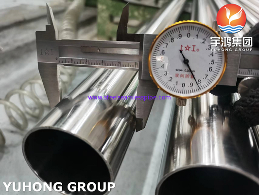 ASTM A270 TP316L أنابيب الصلب غير الملحومة المصقولة من الفولاذ المقاوم للصدأ