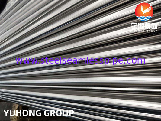 أنابيب صحية من الفولاذ المقاوم للصدأ A270 TP304 أنابيب مصفوفة مطلية ميكانيكياً أو مطلية كهربائياً ، للتطبيقات الصيدلانية