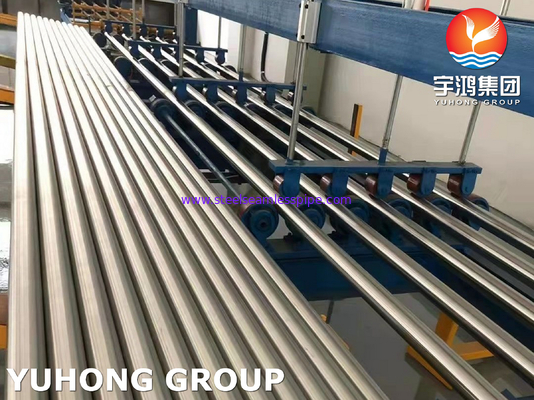 ASTM A270 TP316L الصلب المقاوم للصدأ الأنبوب الصحي الخالي من اللمسات السطح الساطع