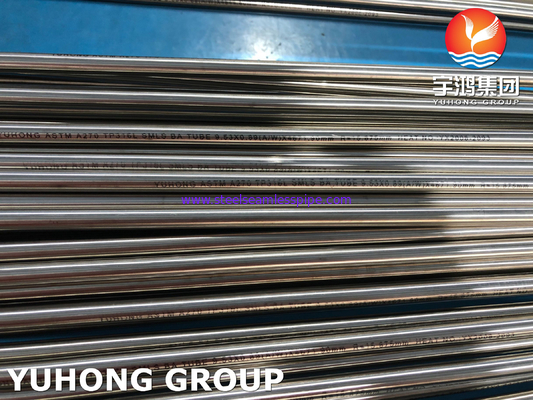 أنبوب الفولاذ المقاوم للصدأ لامع الصمغ ASTM A270 TP316L 1.4404 S31603