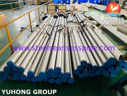 أنابيب غير ملحومة من سبائك النيكل والصلب ASTM B407 UNS N08811 مبادلات حرارية لزيت الغاز